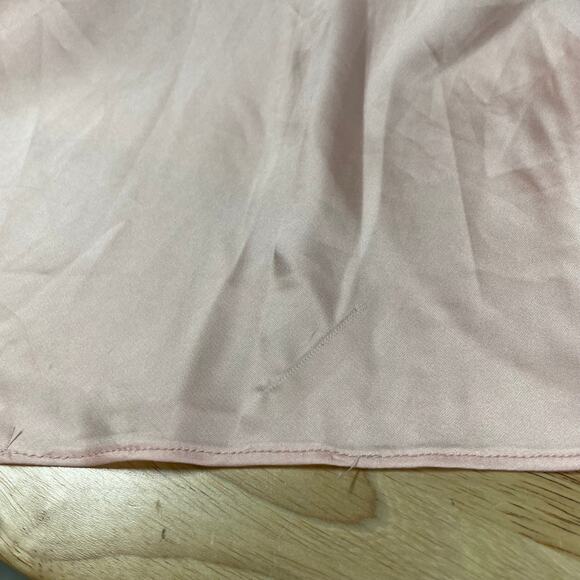 Mac Duggal NWT Long Sleeve Cold Shoulder Plunging Keyhole Neck Gown Pink Size 10 - Picture 9 of 9